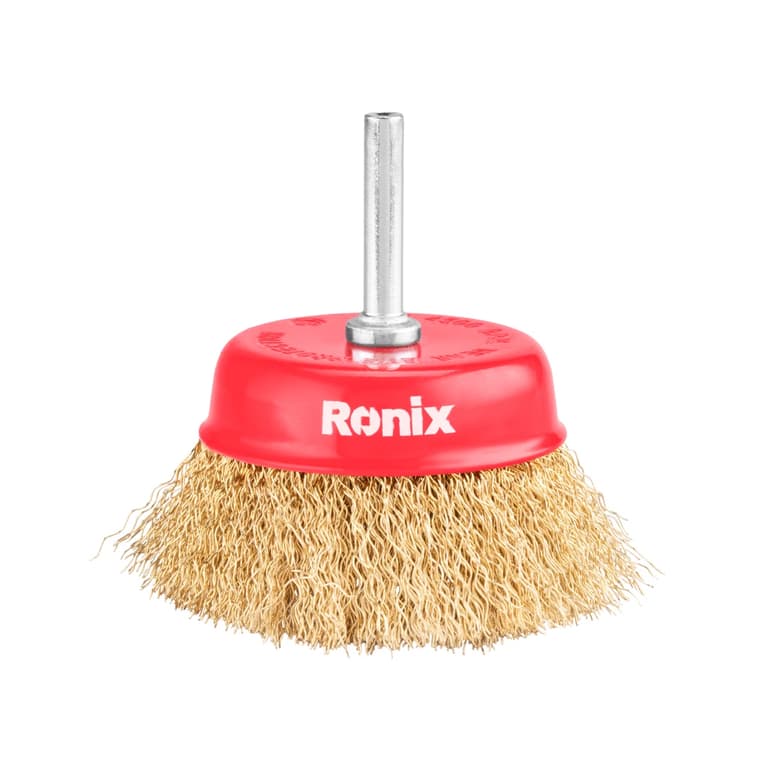 فرچه سیمی کاسه ای ساق دار ۷۵ میلی متری رونیکس مدل RONIX RH-9947 — تصویر ۳