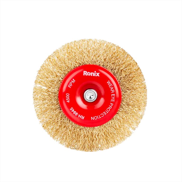 فرچه سیمی تخت ساق دار ۱۰۰ میلی متری رونیکس مدل RONIX RH-9945 — تصویر ۲
