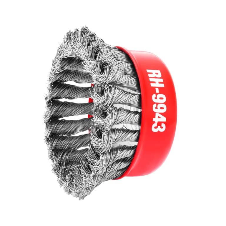 فرچه سیمی کاسه ای گره ای ۱۰۰ میلی متری رونیکس مدل RONIX RH-9943