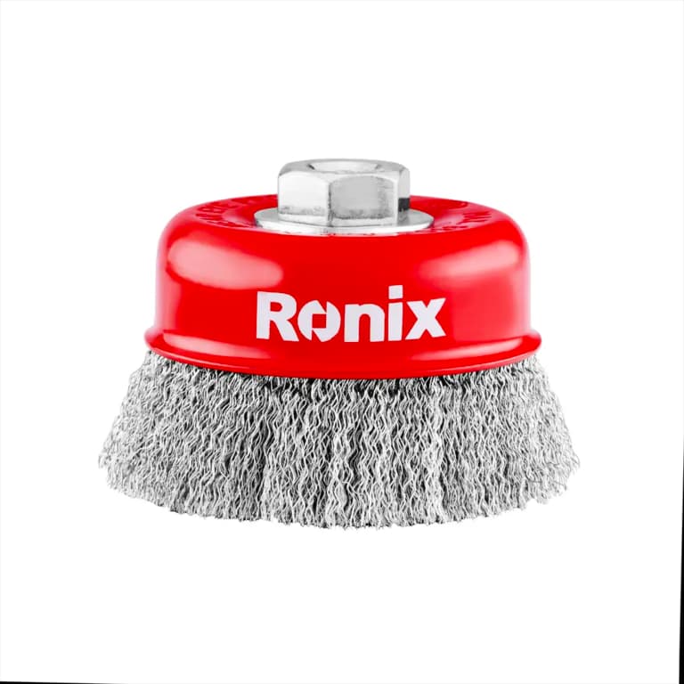 فرچه سیمی کاسه ای ۱۰۰ میلی متری رونیکس مدل RONIX RH-9941 — تصویر ۳