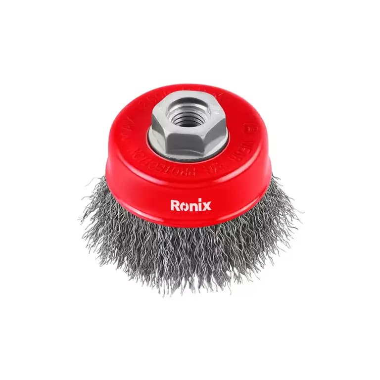 فرچه سیمی کاسه ای ۷۵ میلی متری رونیکس مدل RONIX RH-9940 — تصویر ۲