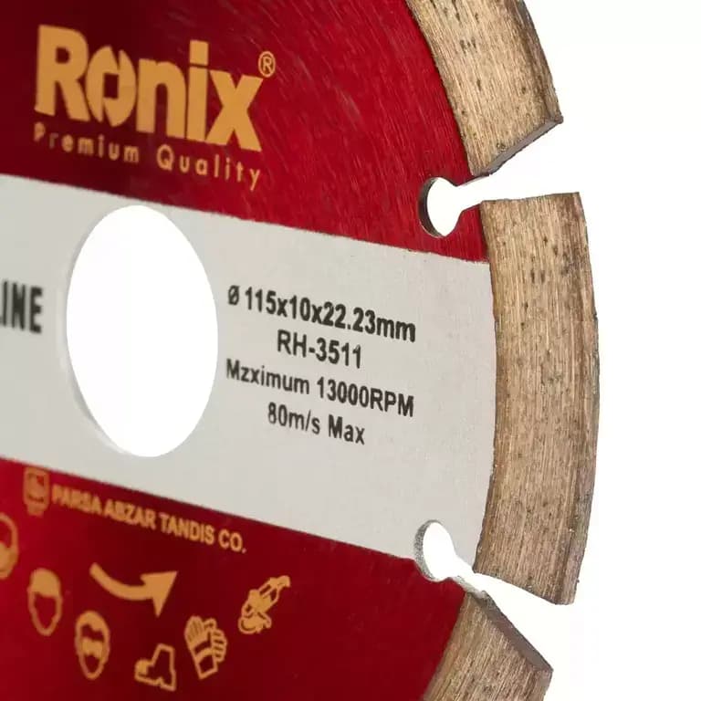 صفحه گرانیت بر ۱۱۵ میلی متر رونیکس مدل RONIX RH-3511 — تصویر ۲