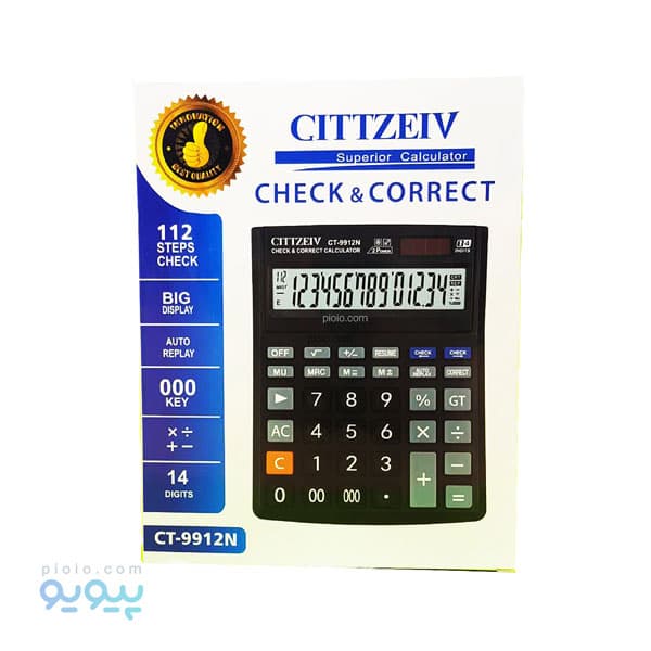 ماشین حساب CITTZEIV CT-9912N تک و عمده — تصویر ۲