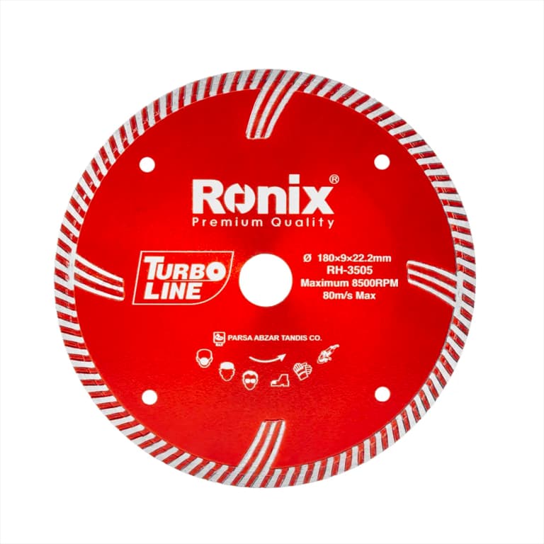 صفحه گرانیت بر توربو ۱۸۰ میلی متری رونیکس مدل RONIX RH-3505