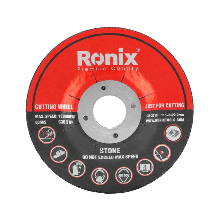 صفحه برش سنگ ۱۱۵ × ۳ میلی متری رونیکس مدل RONIX RH-3710