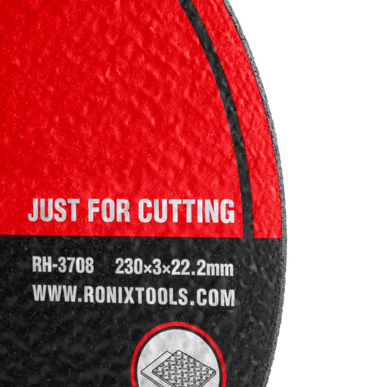 صفحه برش آهن ۲۳۰ × ۳ میلی متری رونیکس مدل RONIX RH-3708 — تصویر ۳