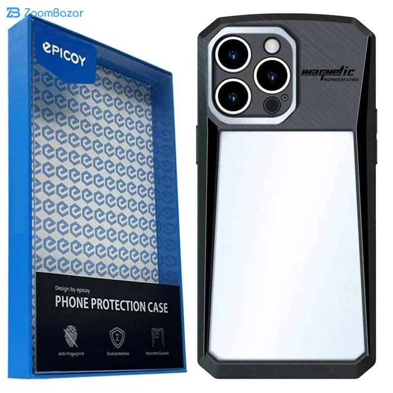 قاب اپیکوی مدل Cyber مناسب برای گوشی موبایل اپل iPhone 16 Pro — تصویر ۲