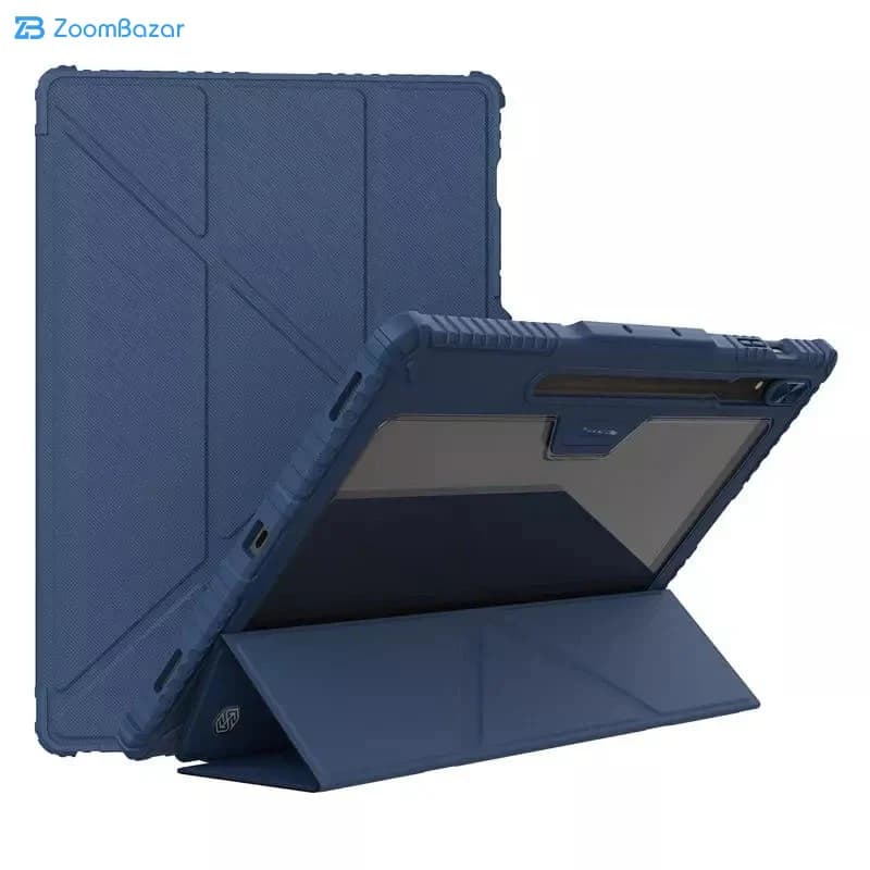 کیف کلاسوری نیلکین مدل Bumper Pro Multi-angle folding style مناسب برای تبلت سامسونگ Galaxy Tab S10 Ultra/S9 Ultra/S8 Ultra — تصویر ۱۲