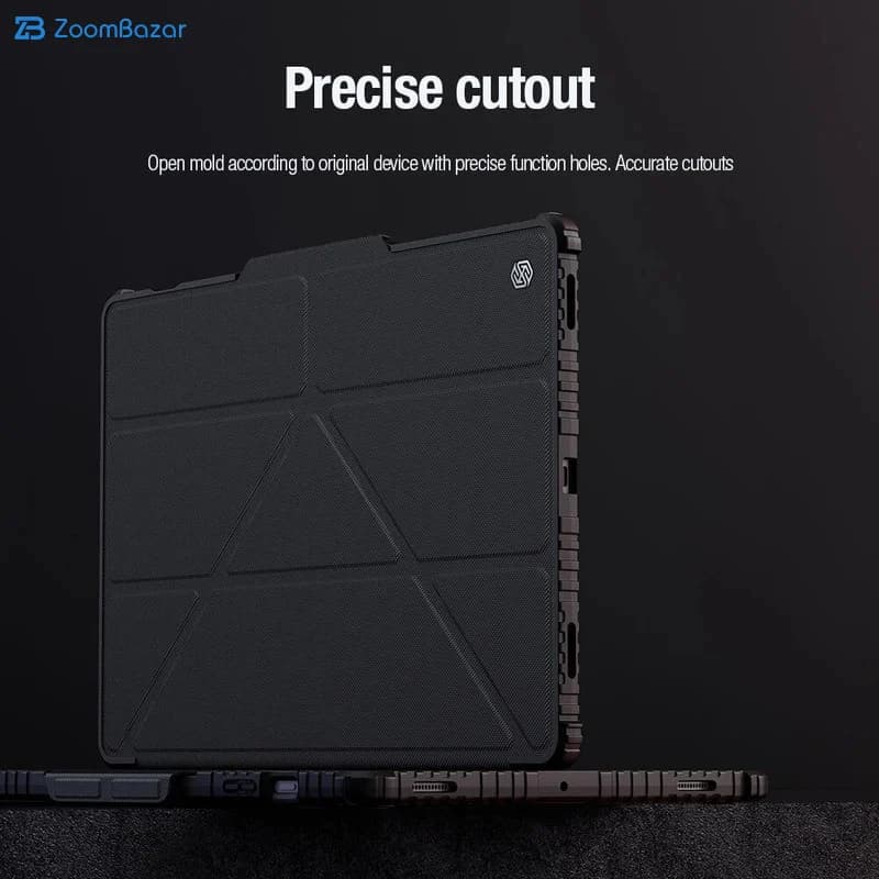 کیف کلاسوری نیلکین مدل Bumper Pro Multi-angle folding style مناسب برای تبلت سامسونگ Galaxy Tab S10 Ultra/S9 Ultra/S8 Ultra — تصویر ۱۱