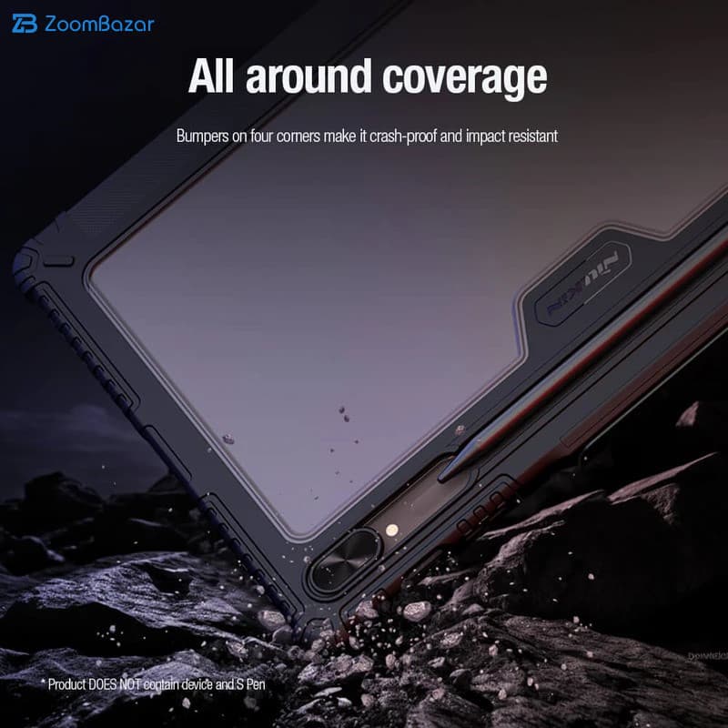 کیف کلاسوری نیلکین مدل Bumper Pro Multi-angle folding style مناسب برای تبلت سامسونگ Galaxy Tab S10 Ultra/S9 Ultra/S8 Ultra — تصویر ۷