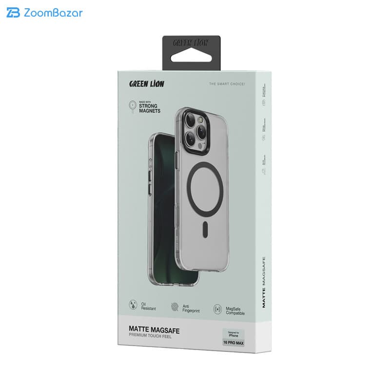 قاب گرین لاین مدل GNMTMG16PMTI مناسب برای گوشی موبایل اپل iPhone 16 Pro Max — تصویر ۷
