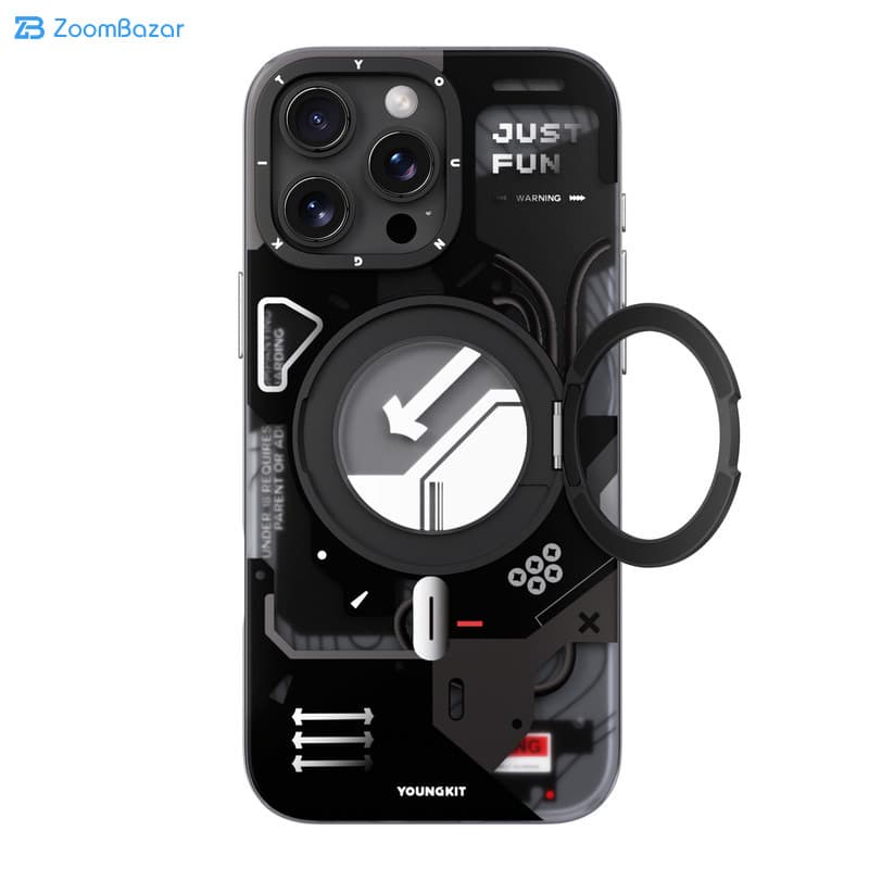 قاب یانگ کیت مدل Cyberpunk 360° مناسب برای گوشی موبایل اپل iphone 16 PRO MAX — تصویر ۳