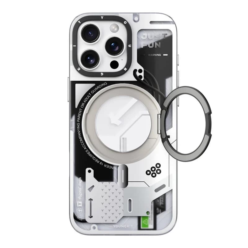 قاب یانگ کیت مدل Cyberpunk 360° مناسب برای گوشی موبایل اپل iphone 16 PRO MAX — تصویر ۹