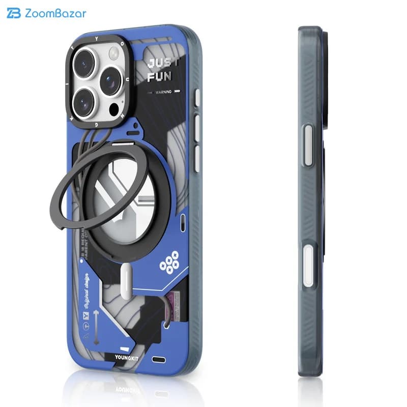 قاب یانگ کیت مدل Cyberpunk 360° مناسب برای گوشی موبایل اپل iphone 16 PRO MAX — تصویر ۱۲