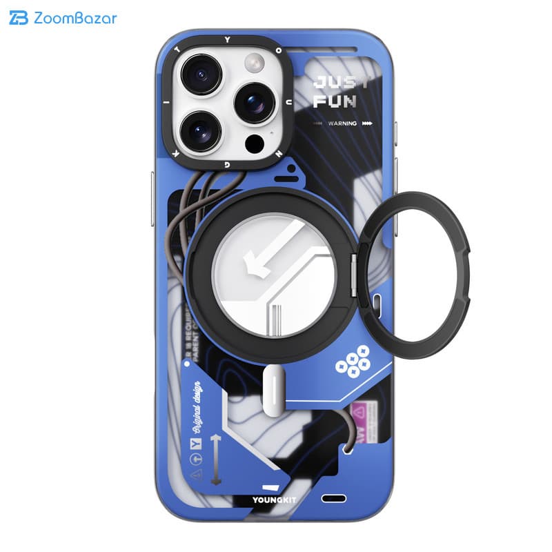 قاب یانگ کیت مدل Cyberpunk 360° مناسب برای گوشی موبایل اپل iphone 16 PRO MAX — تصویر ۶