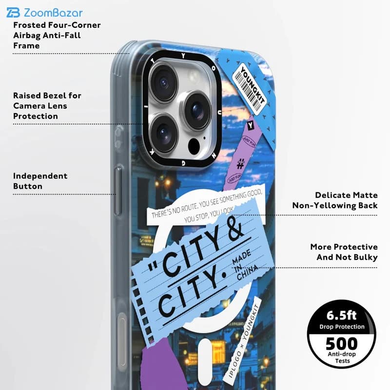 قاب یانگ کیت مدل Urban Vibes Stick کد Z01 مناسب برای گوشی موبایل اپل iphone 16promax — تصویر ۱۰