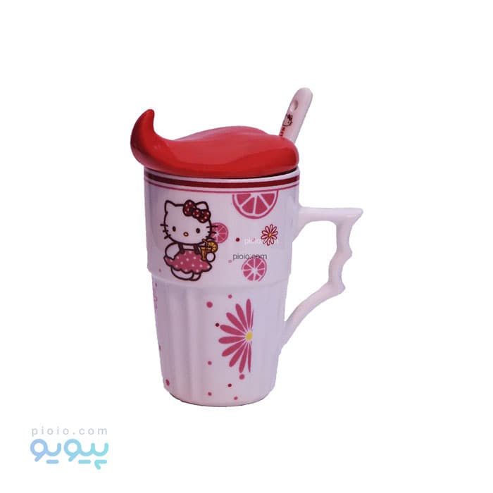 ماگ سرامیکی kitty طرح زبان — تصویر ۲