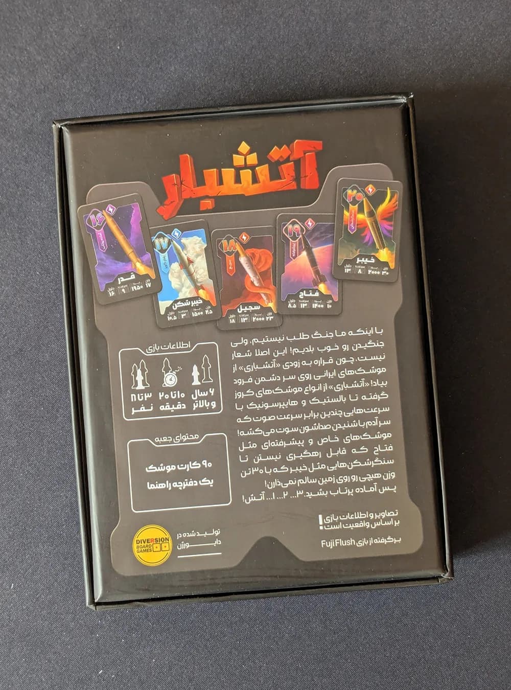 بازی فکری آتشبار دایورژن — تصویر ۲