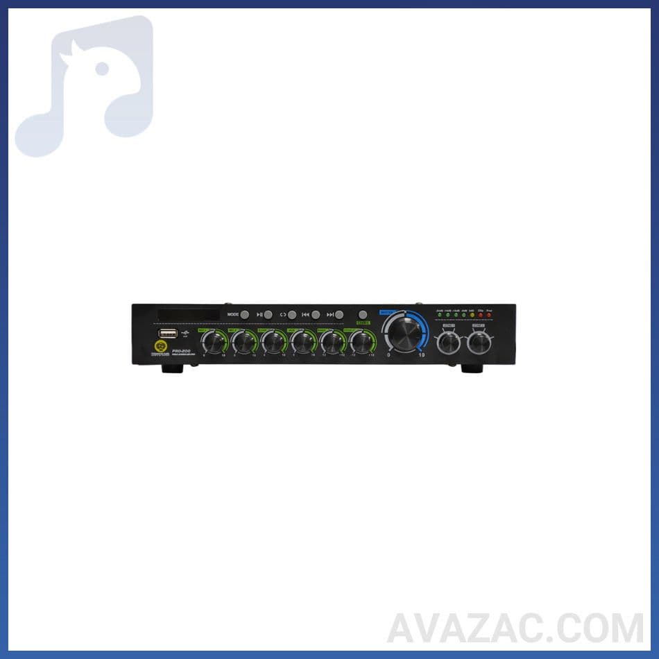 آمپلی فایر اهمی-ولتی زیکو ZICO PRO-200