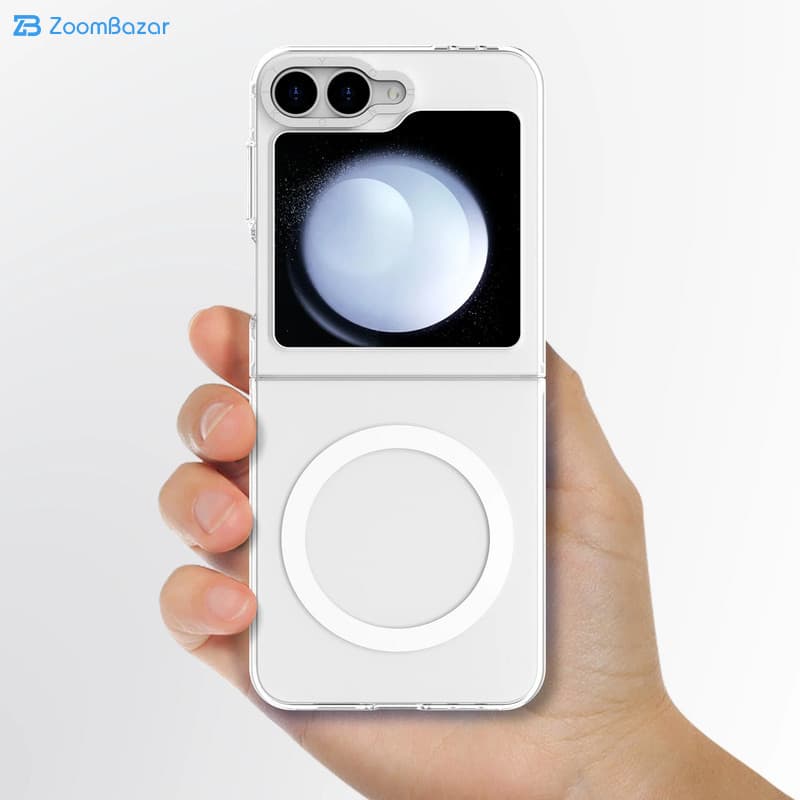 قاب یانگ کیت مدل Crystal Shield Magsafe 002 مناسب برای گوشی موبایل سامسونگ Galaxy Z Flip 6 — تصویر ۷