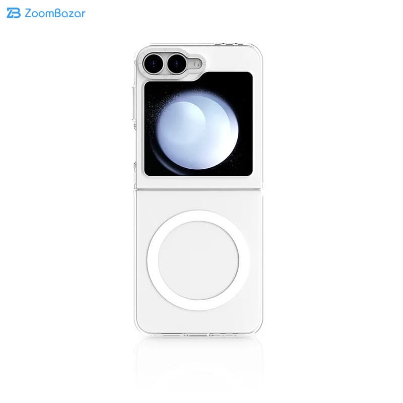قاب یانگ کیت مدل Crystal Shield Magsafe 002 مناسب برای گوشی موبایل سامسونگ Galaxy Z Flip 6 — تصویر ۳