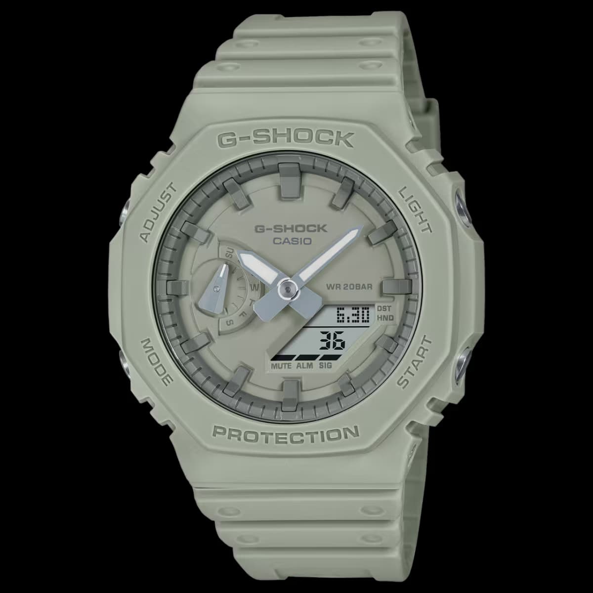 ساعت مچی مردانه کاسیو، G-Shock، کد GA-2100NC-3ADR