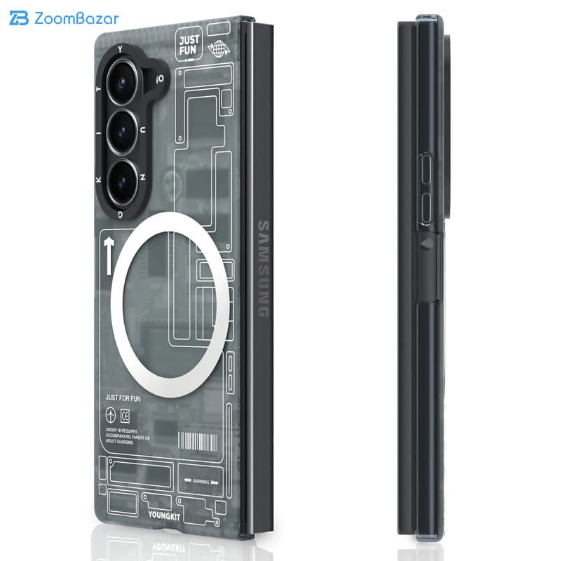 قاب یانگ کیت مدل Technology Magnetic 020 مناسب برای گوشی موبایل سامسونگ Galaxy Z Fold 6 — تصویر ۳