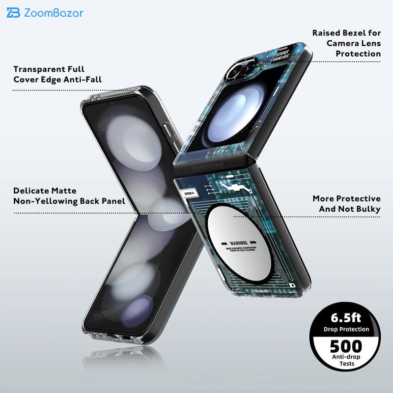 قاب یانگ کیت مدل Technology Magnetic 018 مناسب برای گوشی موبایل سامسونگ Galaxy Z Flip 6 — تصویر ۴