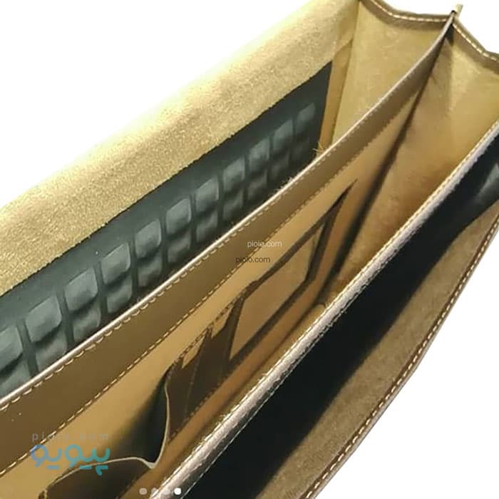 کیف دستی لپ تاپ اداری چرم مصنوعی — تصویر ۴