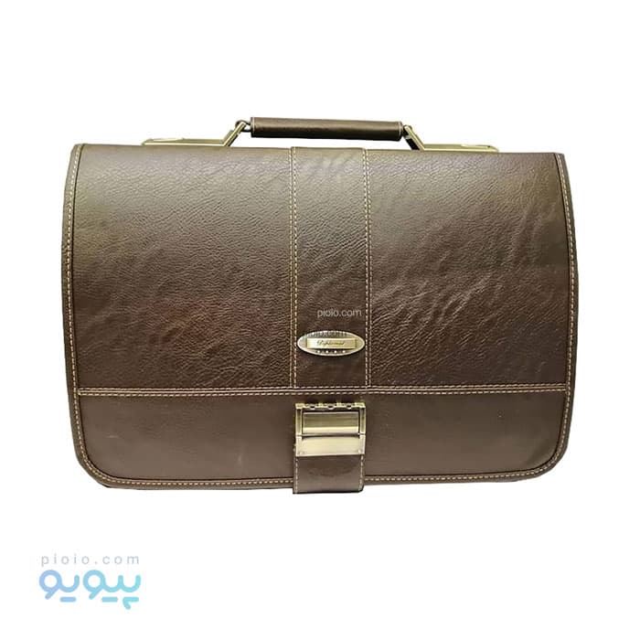 کیف دستی لپ تاپ اداری چرم مصنوعی — تصویر ۳
