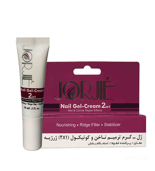 ژل کرم ناخن 2 در 1 حجم 10میل ژرژیه