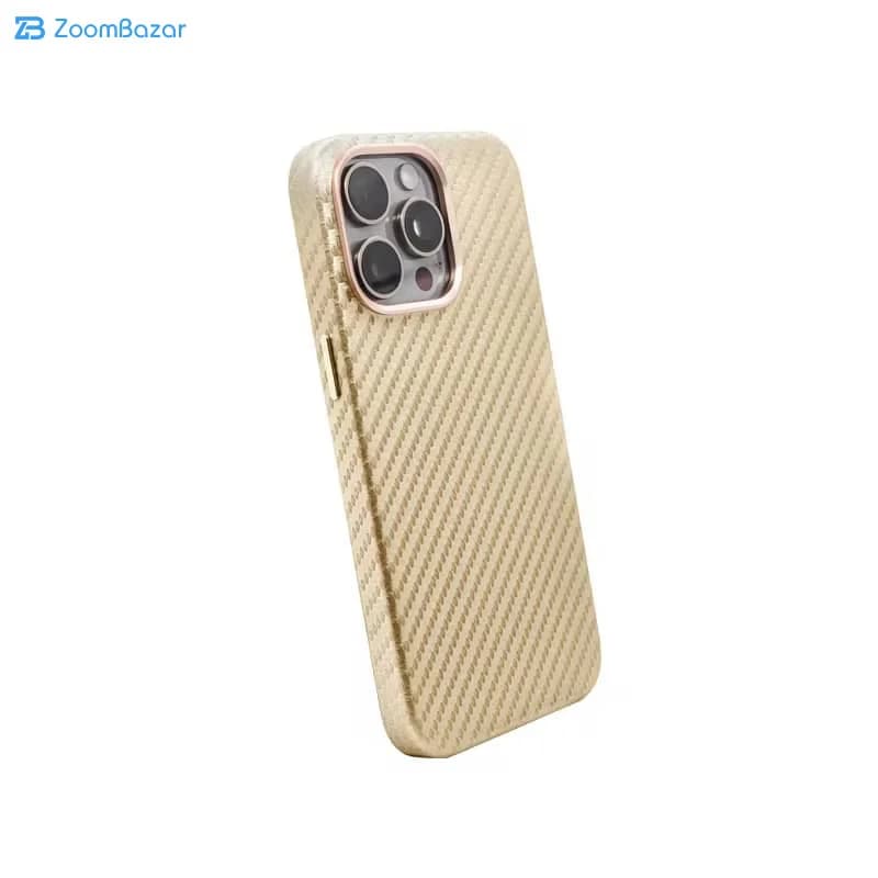 قاب کی زد دوو مدل Noble Magnetic Carbon مناسب برای گوشی موبایل اپل iPhone 16 Pro Max — تصویر ۱۱