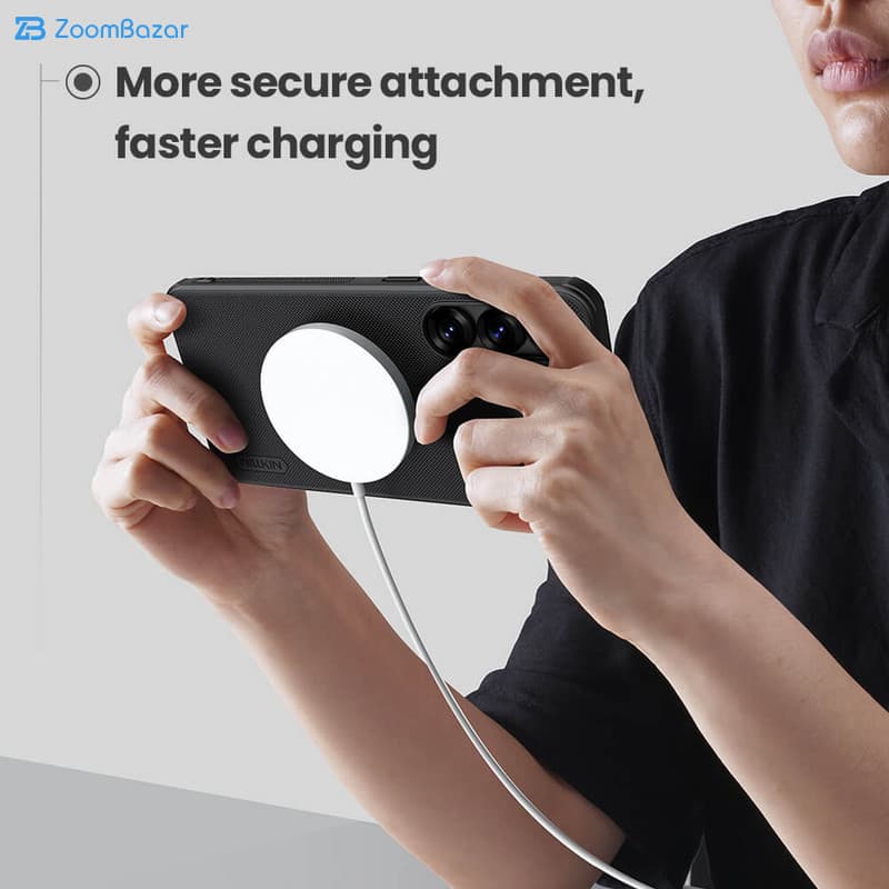قاب نیلکین مدل Super Frosted Shield Pro Magnetic مناسب برای گوشی موبایل سامسونگ Galaxy S25 — تصویر ۵