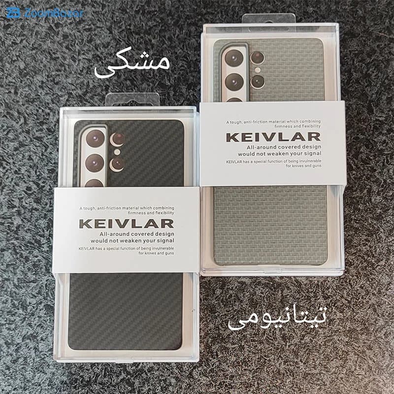 کاور کی زد دو مدل Keivlar مناسب برای گوشی موبایل سامسونگ Galaxy S25 Ultra — تصویر ۱۱