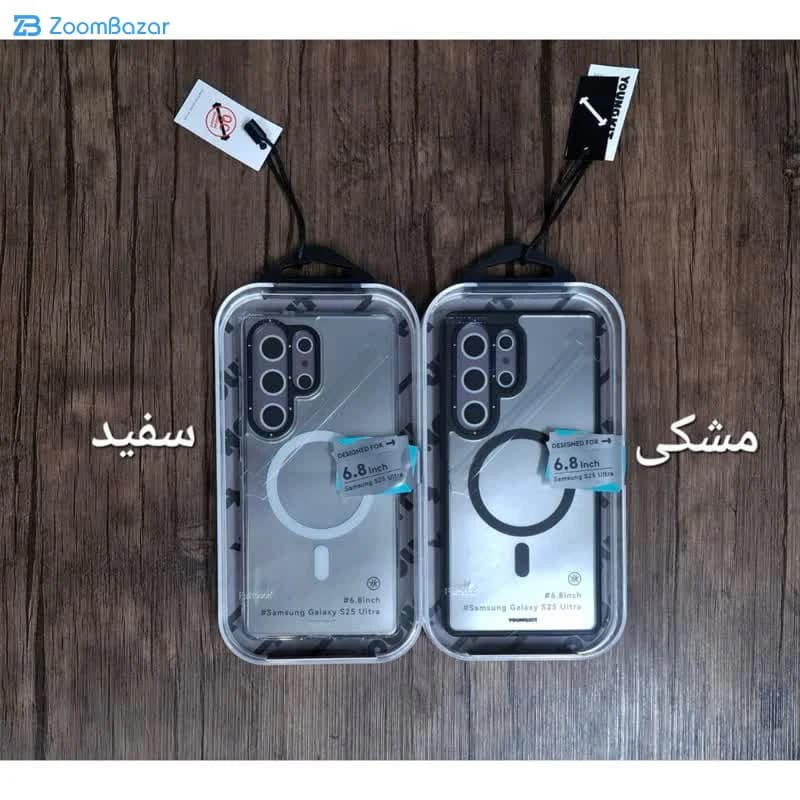 قاب یانگ کیت مدل Gem Magnetic مناسب برای گوشی موبایل سامسونگ Galaxy S25 Ultra — تصویر ۱۱