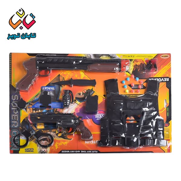 ست پلیس با جلیقه روکارتی 300279 اسپادان (18)
