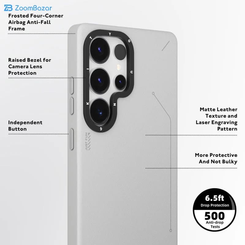 قاب یانگ کیت مدل Matte Leather Case مناسب برای گوشی موبایل سامسونگ Galaxy S25 Ultra — تصویر ۱۲