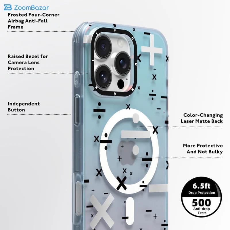 قاب یانگ کیت مدل 01-Color-Changing Number Puzzle مناسب برای گوشی موبایل اپل iphone 16pro — تصویر ۶