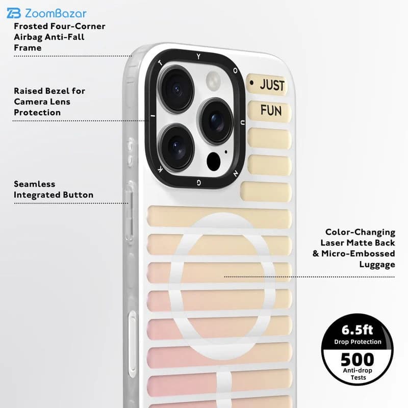 قاب یانگ کیت مدل 03-Color-Changing Luggage مناسب برای گوشی موبایل اپل iphone 16pro — تصویر ۱۱