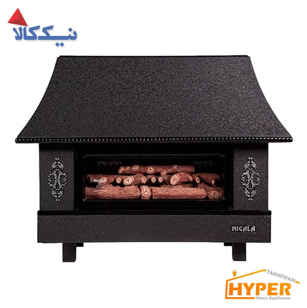 بخاری گازی شومینه ای نیک کالا MC30 مدل نفیس