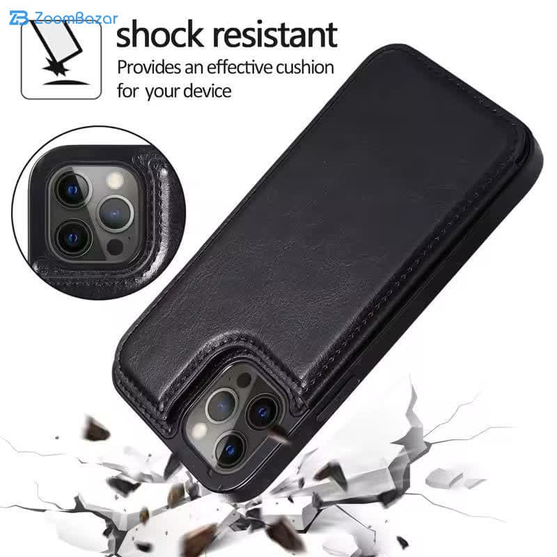 کاور اِپیکوی مدل Leather Detachable Wallet مناسب برای گوشی موبایل اپل iPhone 16 Pro Max — تصویر ۶