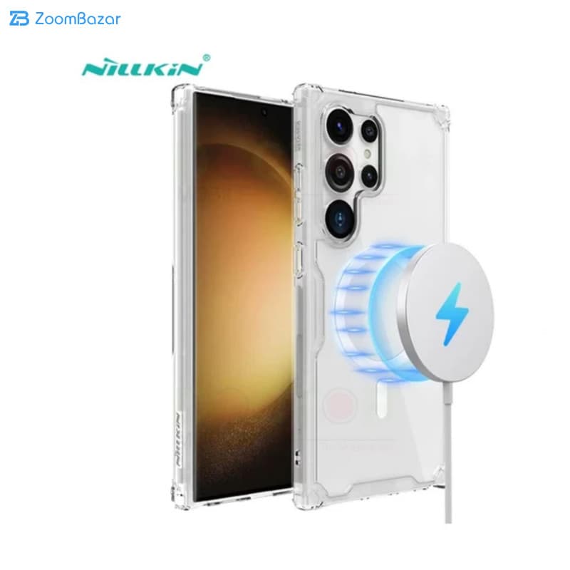 قاب نیلکین مدل Nilkin Nature Tpu Pro Magnetic مناسب برای گوشی موبایل سامسونگ Galaxy S24 Ultra — تصویر ۲
