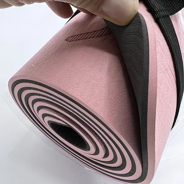 مت یوگا خط دار TPE ضخامت ۸ میلیمتر — تصویر ۲