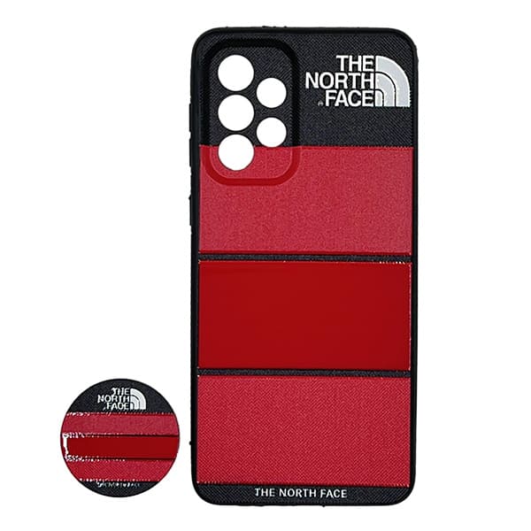 قاب طلقی پاپ سوکت سامسونگ A33 5G – طرح The North Face