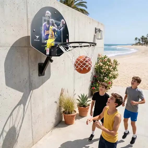 پایه بسکتبال دیواری Wall Hoop — تصویر ۸