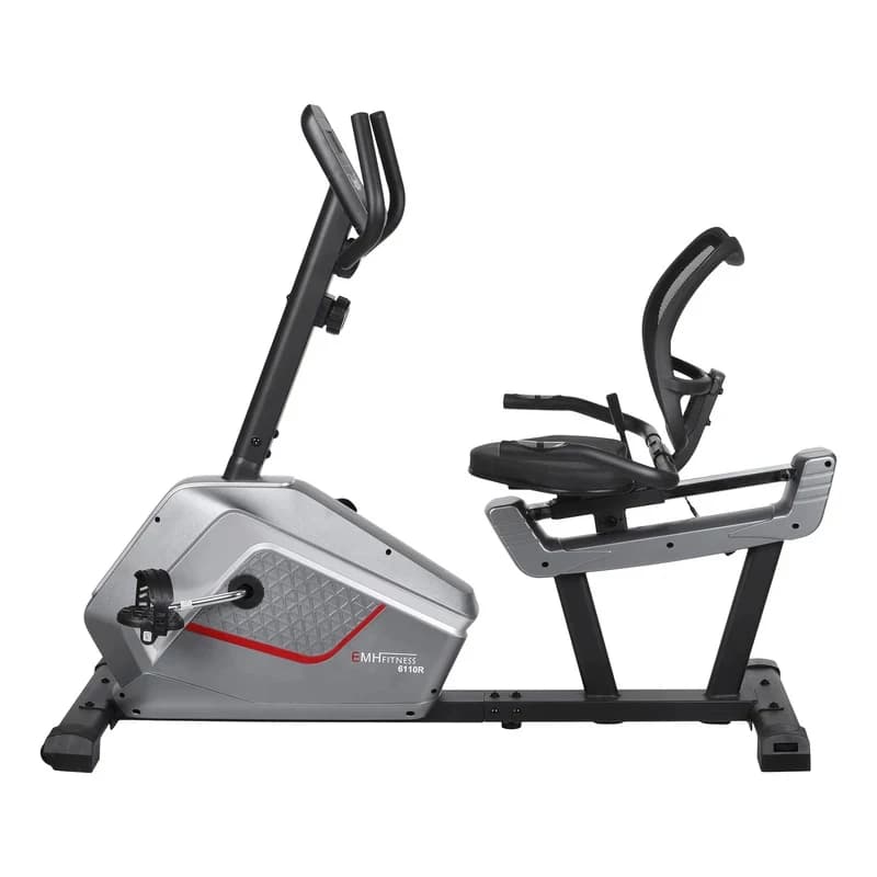 دوچرخه ثابت خانگی مبله EMH FITNESS 6110R — تصویر ۲