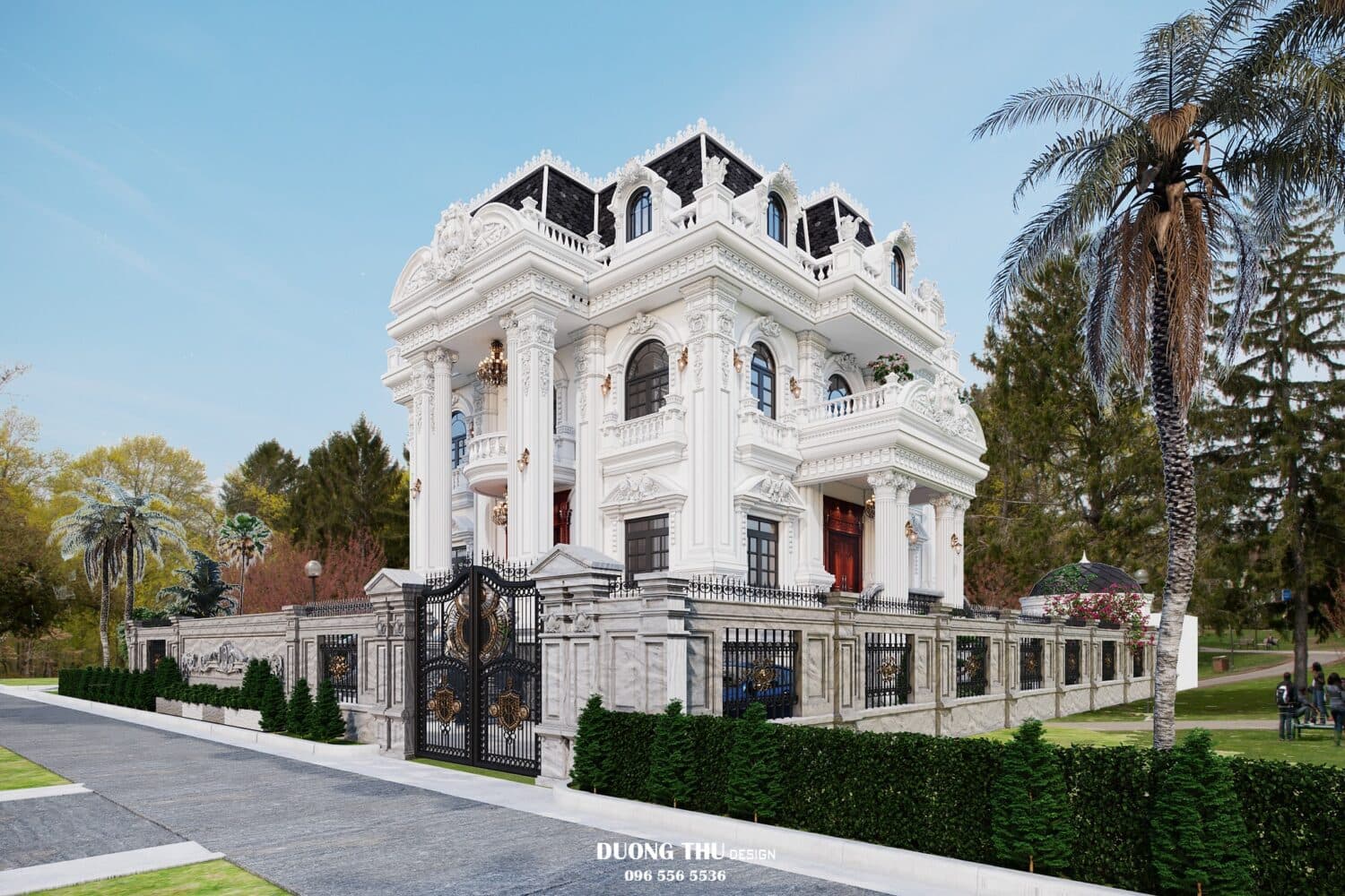 دانلود مدل سه بعدی نمای خارجی ویلای تریپلکس 3D Villa Exterior2 Model