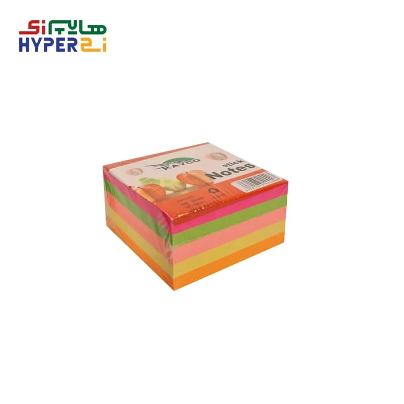 استیکی نوت 5 رنگ چسبی Kayco — تصویر ۳