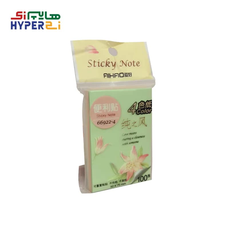 استیکی نوت 4 رنگ چسبی آی‌هائو