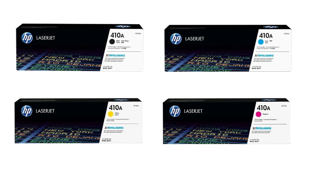 کارتریج اچ پی 410A پک کامل | HP 410A 4-Pack CF410AQ (گرید A+) — تصویر ۲